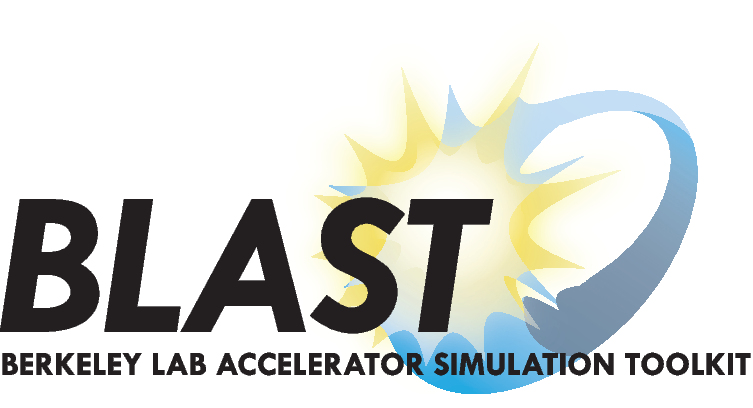 Logo for Beam, Plasma & Accelerator Simulation Toolkit (BLAST)
